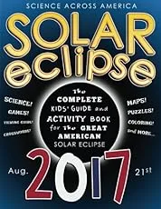 Solar Eclipse 2017 kids guide and activity book cover