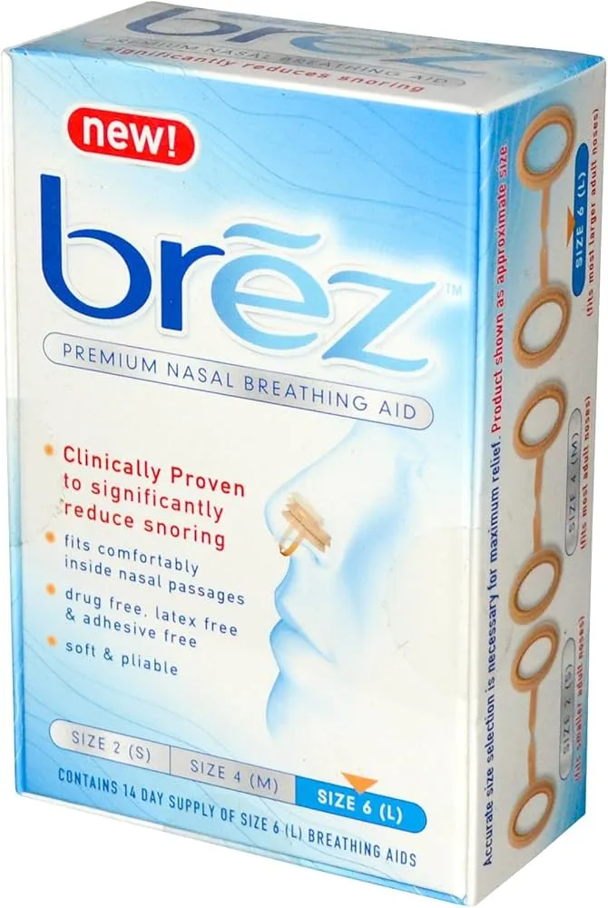 Brez anti snore nasal strips