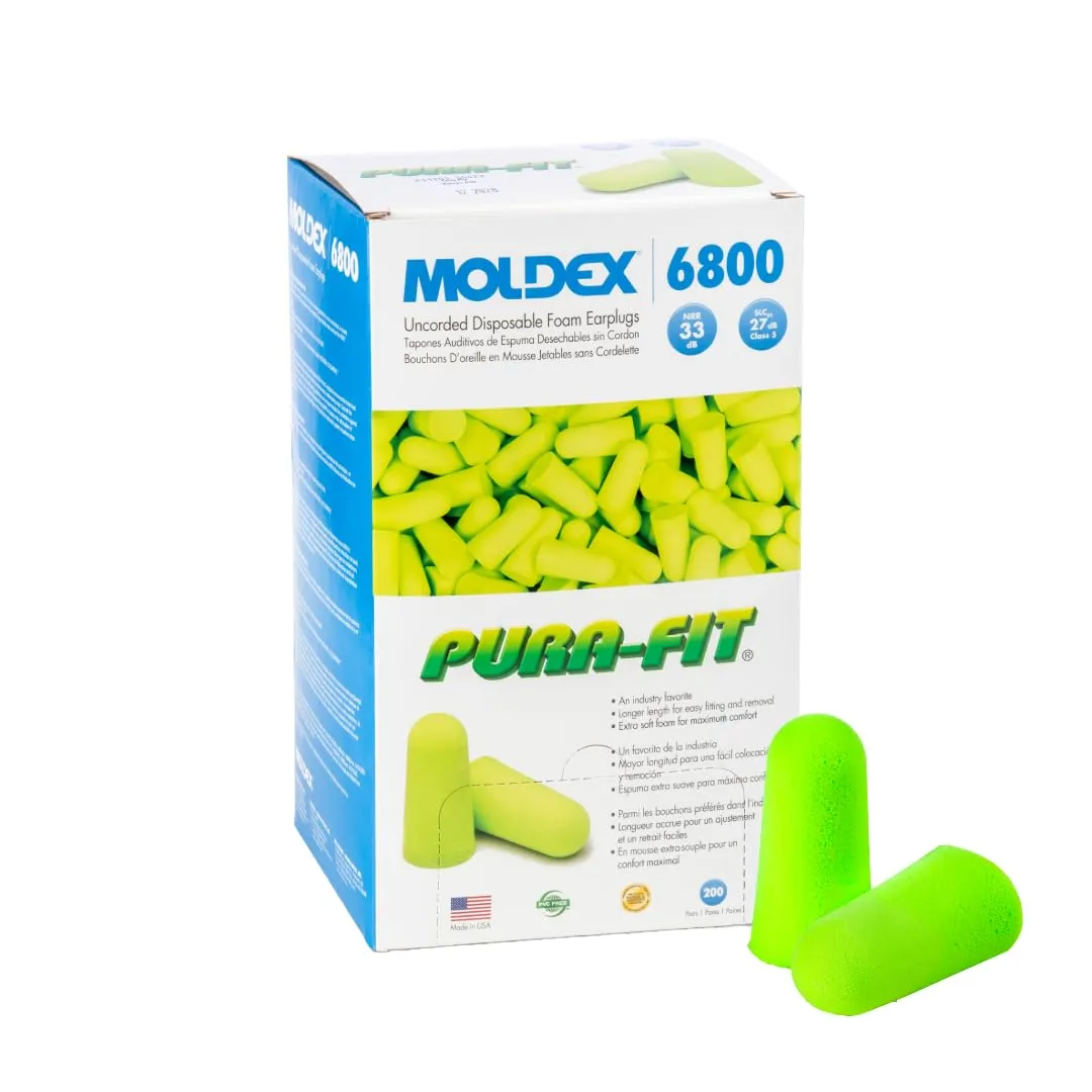 Moldex 6800 Pura Fit snoring ear plugs