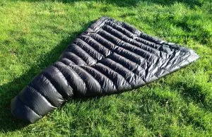 Waterproof sleeping bag shell