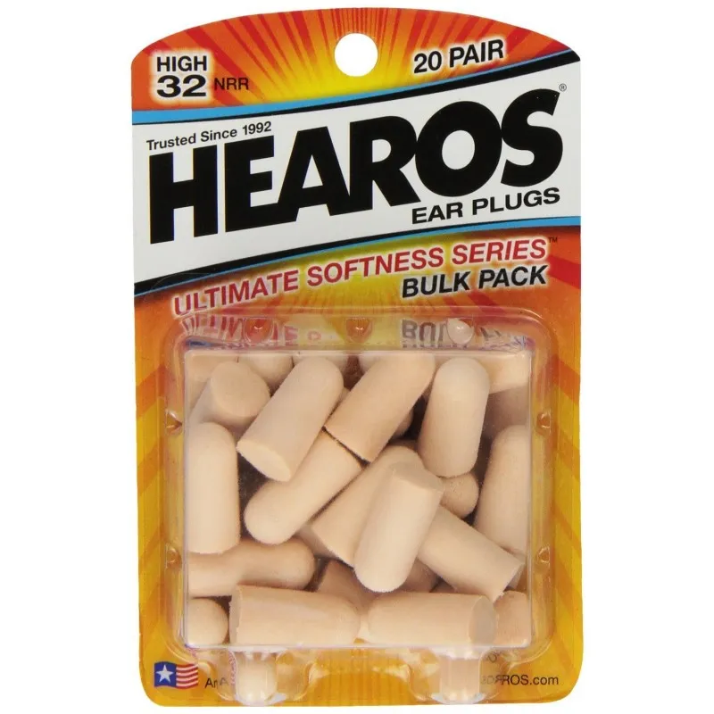 hearos-ultimate-softness-series-foam-earplugs-20-pair best earplugs for sleeping